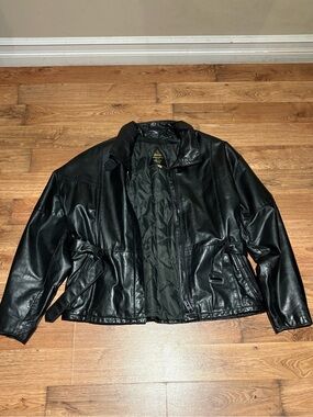 Women’s Black Leather Jacket
